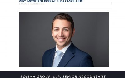 Luca Cancellier Feature on the St. Thomas University Newsletter